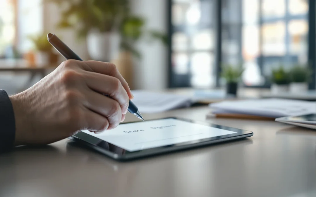 Signature électronique de devis : cadre légal et validité