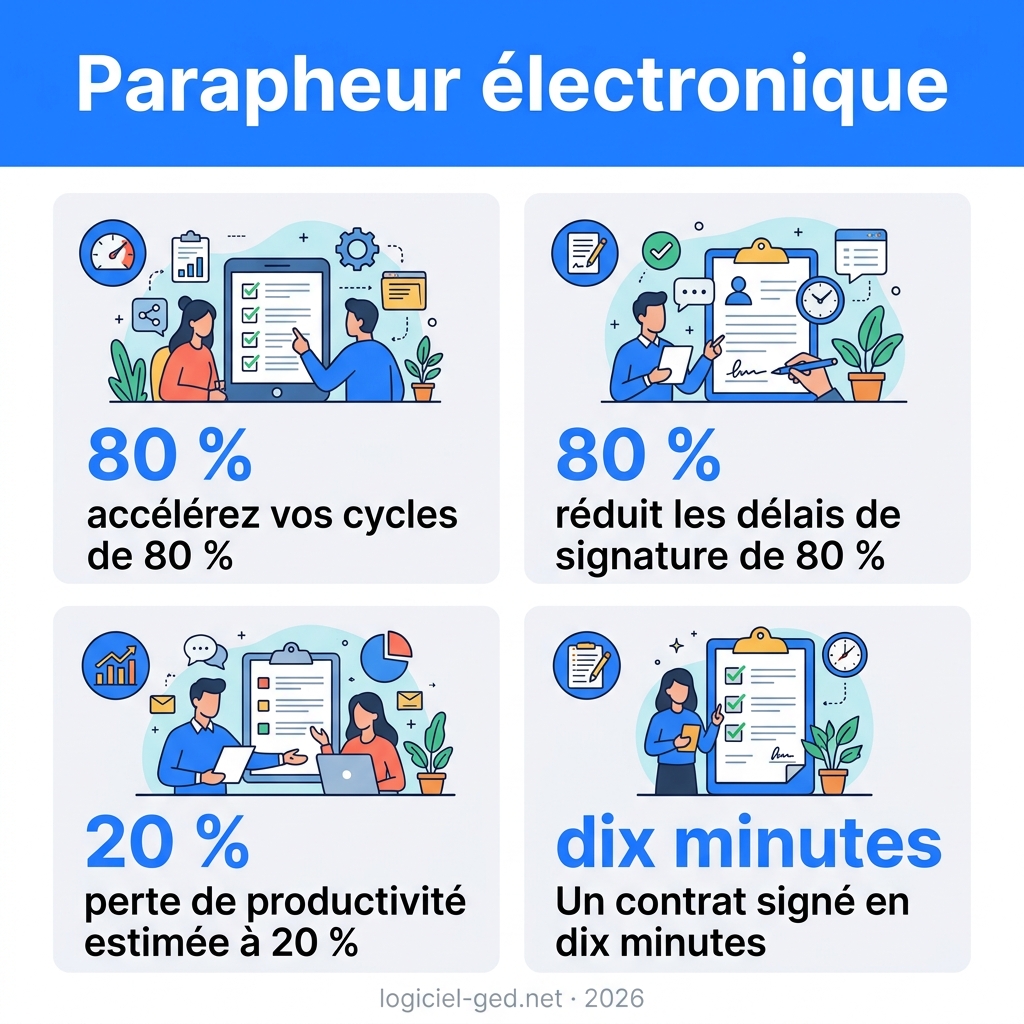 Infographie — parapheur électronique